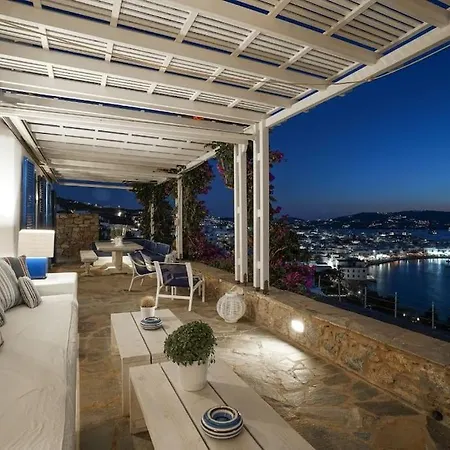 Villa Dream Views, Steps Away From Mykonos Town