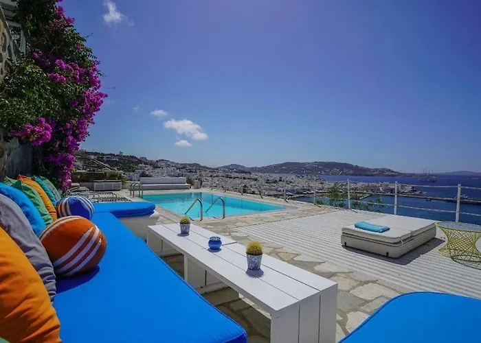 Dream Views, Steps Away From 빌라 Mykonos Town