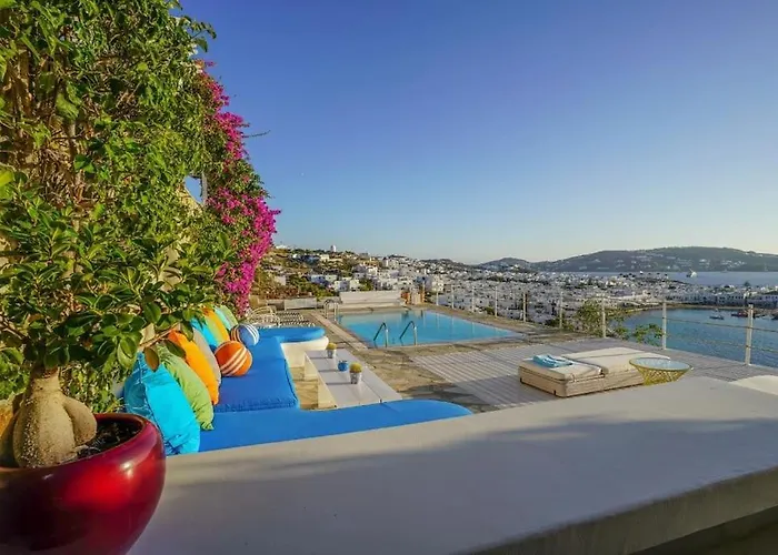 Dream Views, Steps Away From Mykonos Town
